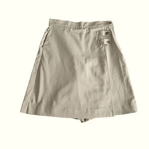 Dennis Uniforms Skort - Style 3521 J3 Junior, Light Tan Kahaki